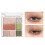 Glitter Eyeshadow and Highlighter Makeup Palette with Pearl Sequin Sparkle, Multiuse Compact 2