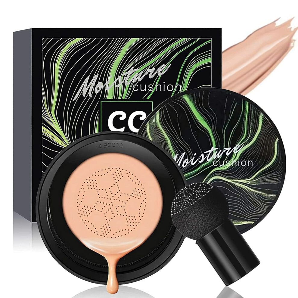 Cream Mushroom Head Cushion Foundation Bb Spf50 Moisturizing Natural Coverage Long Lasting Concealer