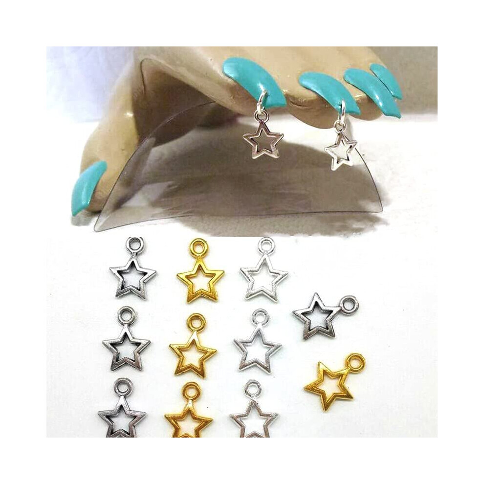 Green Press On Nail Tips Full Coverage Design Acrylic Durable Abs Extensions For Nail Art 100Pcs