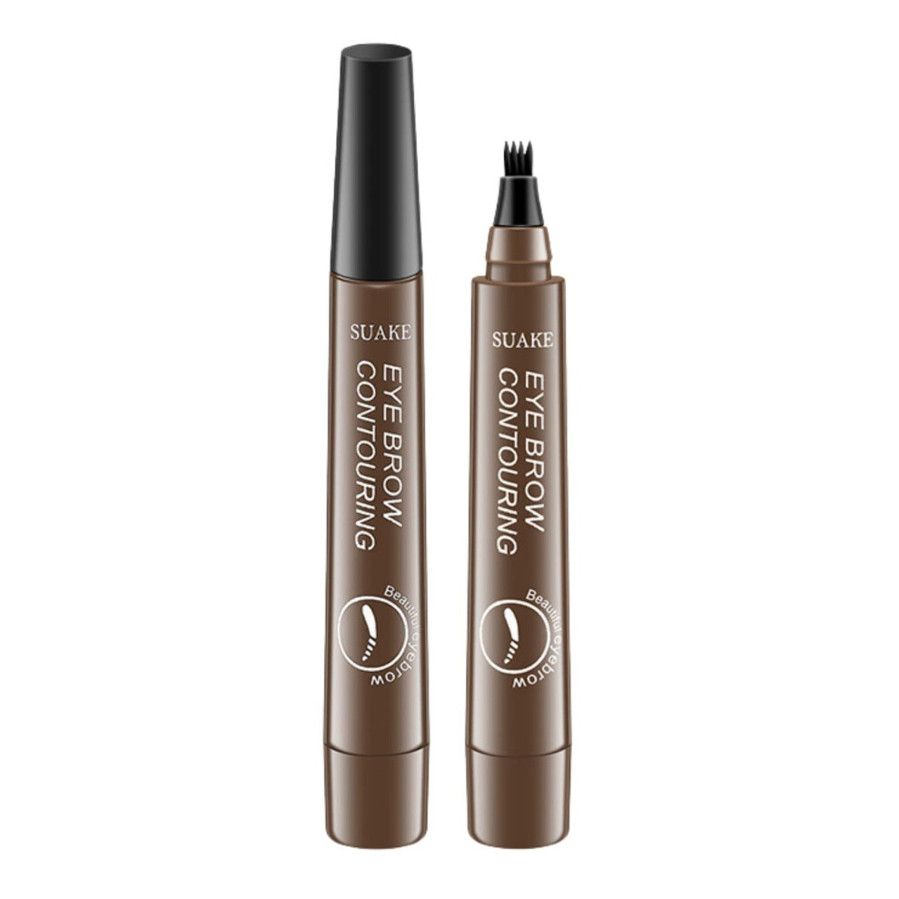 Waterproof Micro Fork Eyebrow Pencil for Natural Brow Shaping and LongLasting Smudge Proof Wear