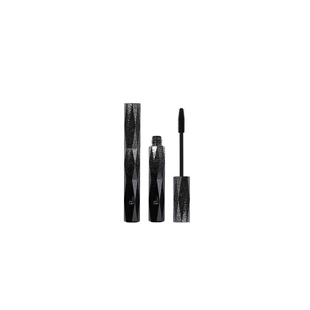 Eyelash Extension Curling Mascara Long Lasting Curl Deep Black with Hook n Roll Brush