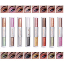 Liquid Glitter Eyeshadow Set 8 Colors Metallic Shine Waterproof Long Lasting Quick Drying Eye Makeup