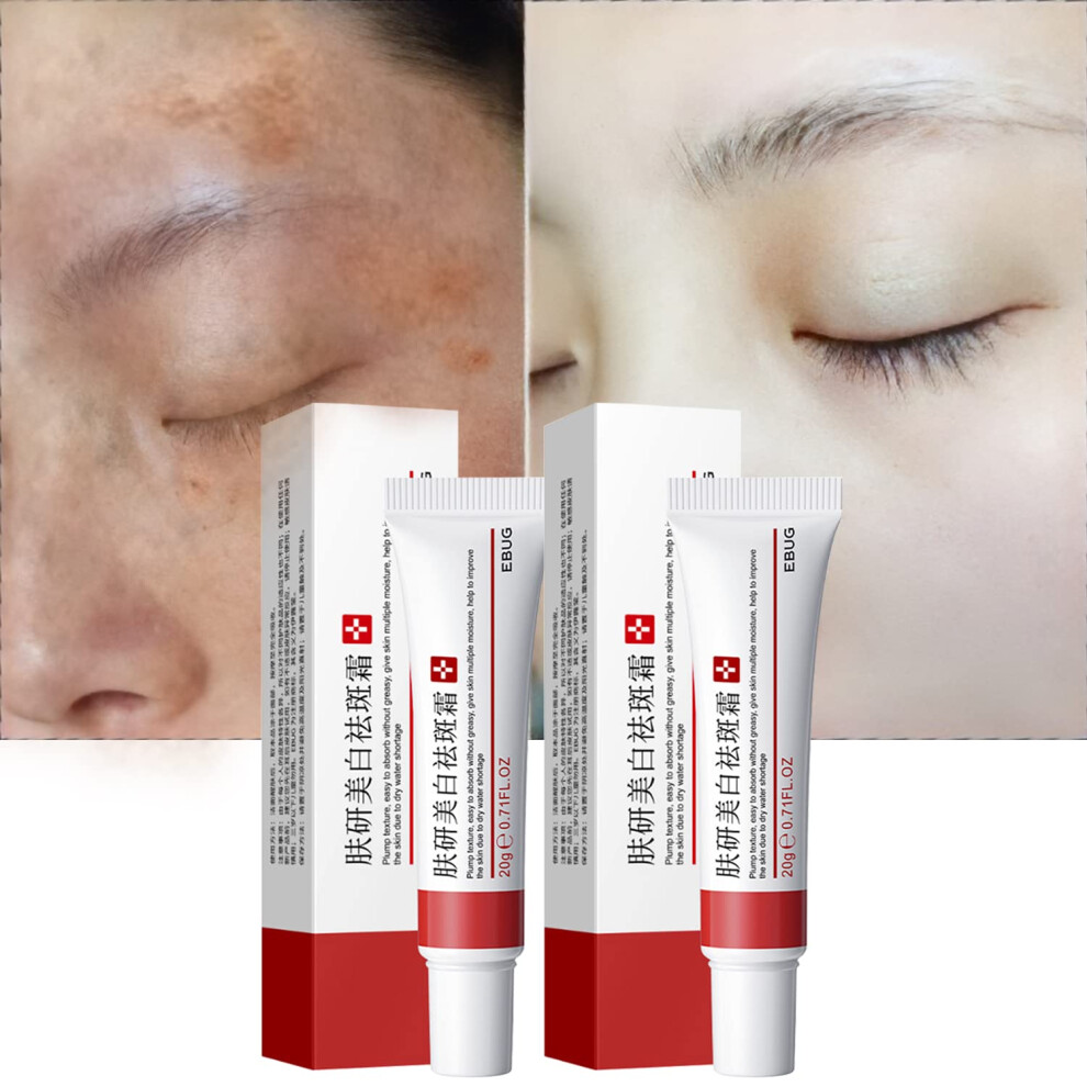 Dark/Cream Spot Remover And Corrector For Face Body Intimate Areas With Collagen Alpha Arbutin Niacinamide 2Pcs