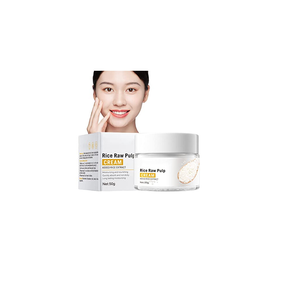 White Collagen Antiwrinkle Rice Face Serum With Deep Hydration And Brightening Complexion, 1 Bottle