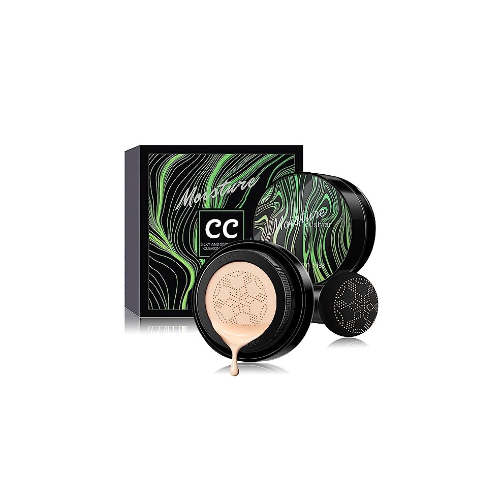 Full Coverage Cushion Foundation BB Cream Concealer Long Lasting Oil Control Hydrating Finish