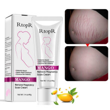 Stretch Mark Cream for Pregnancy and Postpartum Scar Removal, Deep Hydration Wrinkle  40g