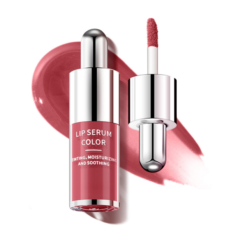 Hydrating Lip Stain Serum with Long Lasting Tint Gloss, Dual Color and Deep Lip Hydration