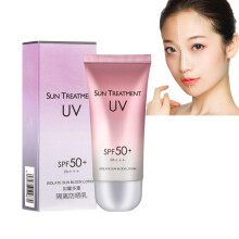 Korean Sunscreen SPF50+ for Face and Body, Lightweight Travel Size 2.11oz Sun Cream