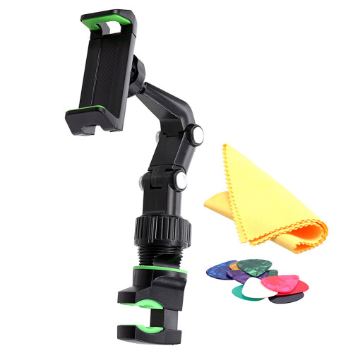 Guitar Head Clip Mobile Phone Holder Live Broadcast Bracket