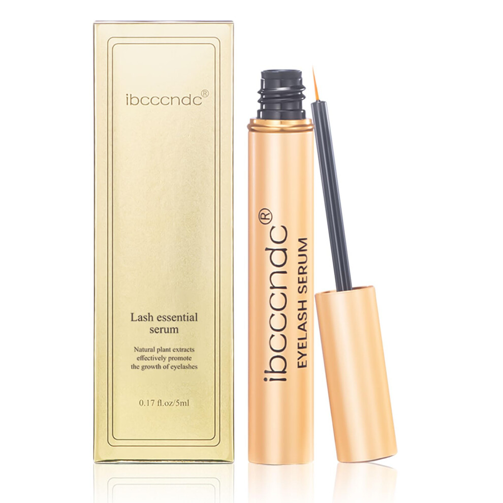 Eyelash Growth Serum for Thicker Fuller Lashes with Gentle Overnight Root Nourishment