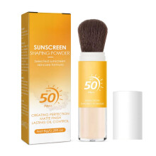 Mineral Sunscreen Powder SPF 50 for Face, Oil Control Matte Finish, Lightweight Easy Reapply