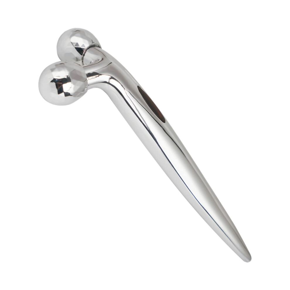 Facial Roller and Face Massager with Dual Rolling Heads for Firming, Wrinkle Reduction and Contouring