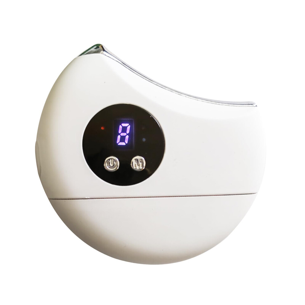 Red/Light Electric Gua Sha Massager With Bian Stone, Therapy And Heat For Face And Body