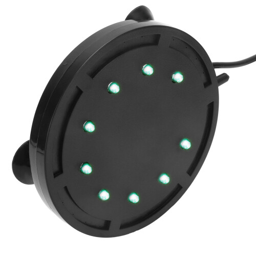 LED Aquarium Light Full Spectrum Adjustable Mounting Brackets Super Bright Energy Efficient Underwater Light Fish Tank Bubbler Oxygen Diffuser Disc De 2