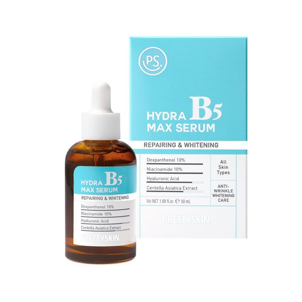 Niacinamide and Vitamin B5 Face Serum 50ml for Visible Skin Renewal and All Skin Types