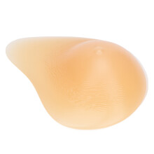 Inserto protesico in silicone per seno, dimensioni 17x13,5cm, per donne sottoposte a mastectomia