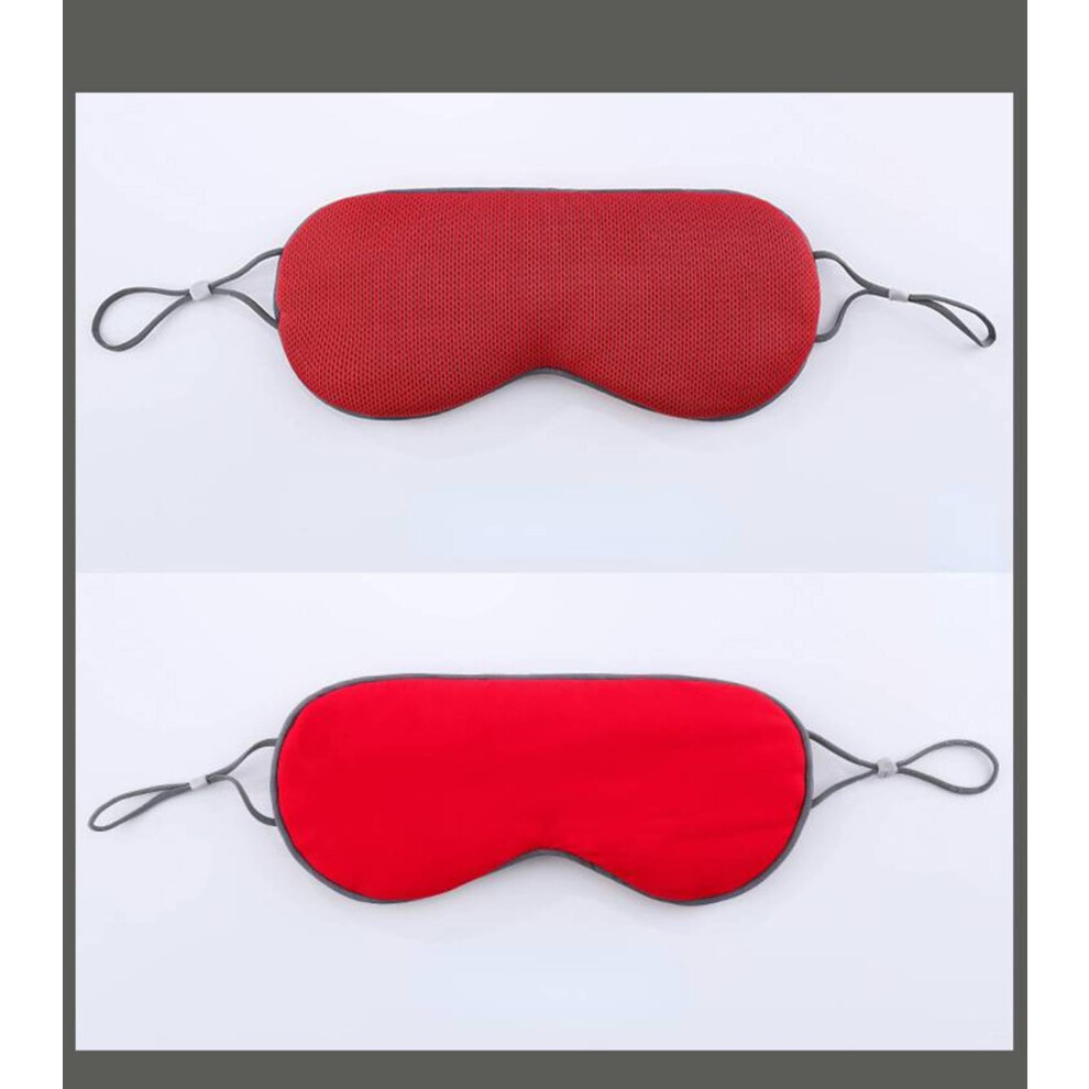 Light Sleep Mask With Blocking Design, Breathable Velvet Eye Mask For Travel, Adjustable Strap