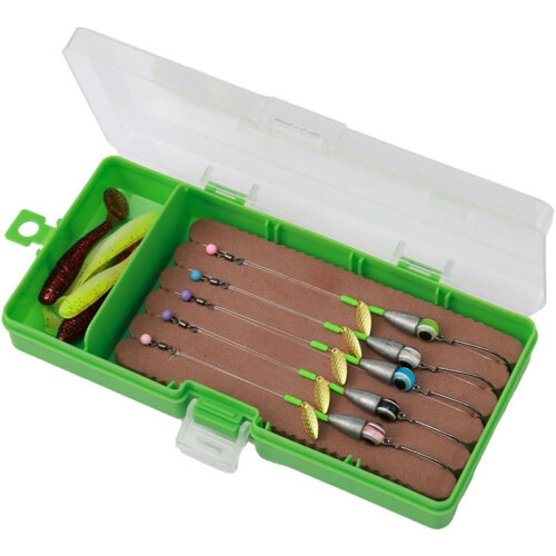 Fishing Set With Crank Hook Plastic Core Thickened Winding Board For Obstacle Areas 5g 2