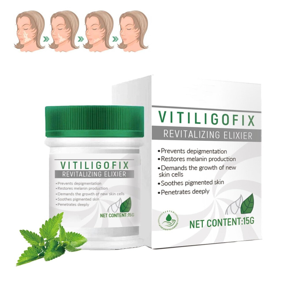 Cream Vitiligo Treatment For Skin Pigmentation, Melanin Restoration Boost, Face And Body Care 1Pc