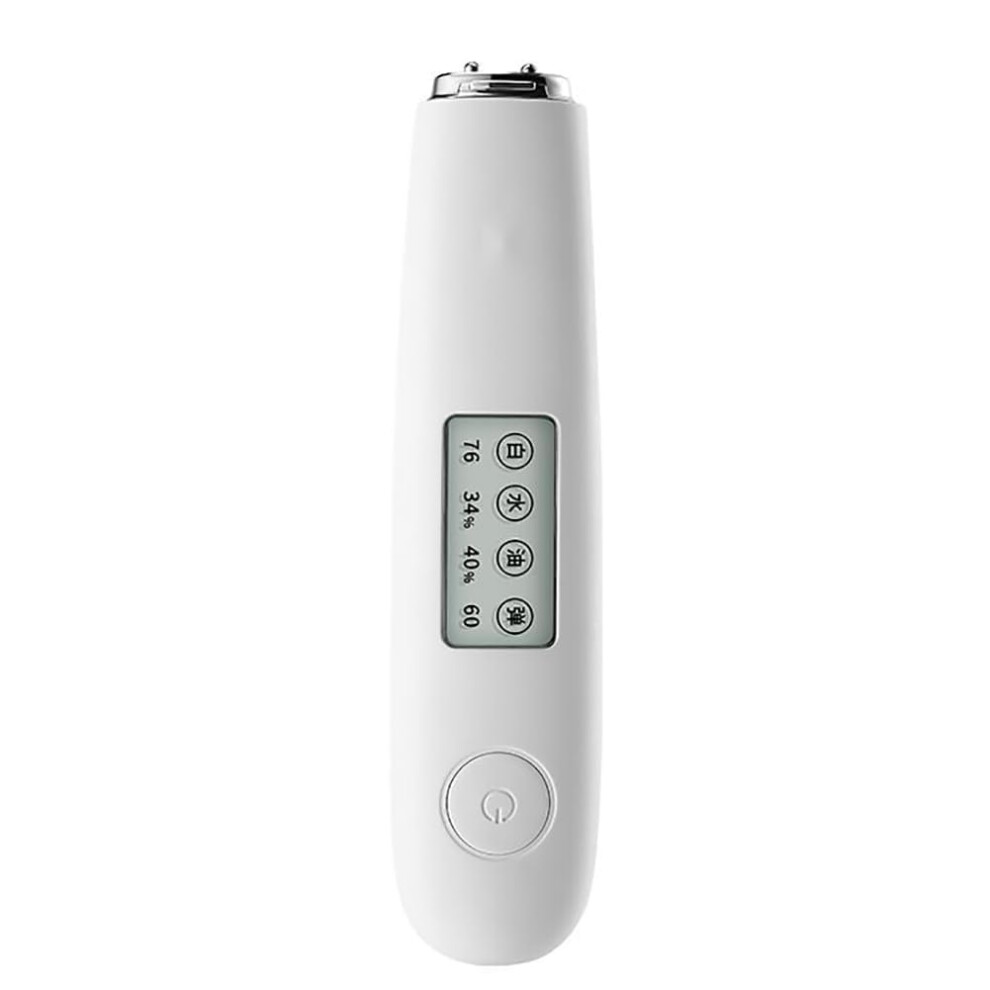 Skin Moisture Analyzer with LCD â Fast 3s MultiParameter Oil and Elasticity Tester for Home or Travel