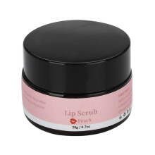 Lip Scrub with Sugar and Shea Butter, Moisturizing Lip Exfoliator for Smooth Soft Lips, 20g