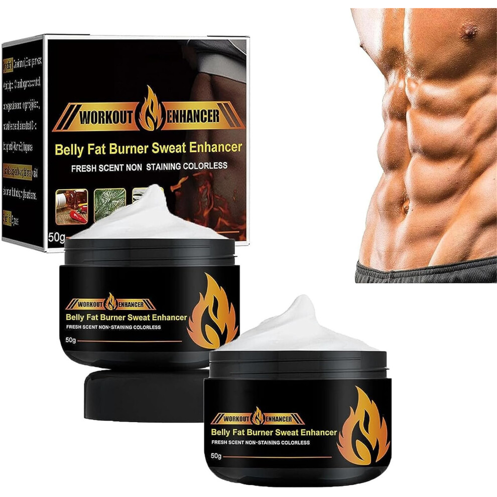 Cream Belly Fat Burning With Heat Therapy, Workout Slimming And Firming Massage For Stomach