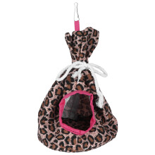 Hamaca colgante para pájaros, tienda de campaña para pájaros, nido para dormir de doble capa, hamaca cálida, accesorios para jaulas de mascotas