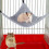 Rede suspensa para gaiola de animais de pequeno porte, macia e confortável, em lona com design triangular, fácil de instalar. 6