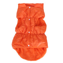 Jaqueta para cães Easy Wear, colete impermeável e corta-vento com forro de lã e acolchoamento quente, design elegante e pescoço ajustável -