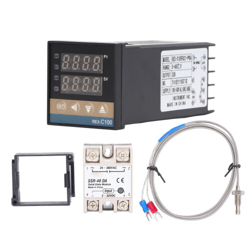 PID Temperature Controller for Industrial Heating Systems, Self-tuning PID Technology with High Intelligent Control Function Fast Response Digital Con