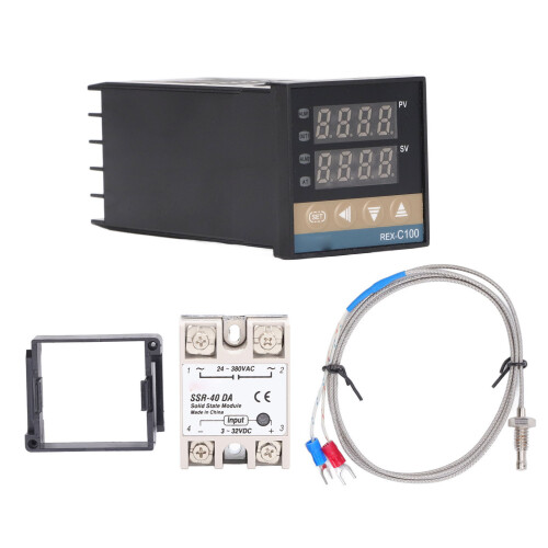 PID Temperature Controller for Industrial Heating Systems, Self-tuning PID Technology with High Intelligent Control Function Fast Response Digital Con 1