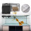 Vacation Fish Feeder Battery Powered Automatic Fish Food Dispenser With Timer Auto Fish Feeder For Small Tank Betta Turtle Pond Programmable Timer 2