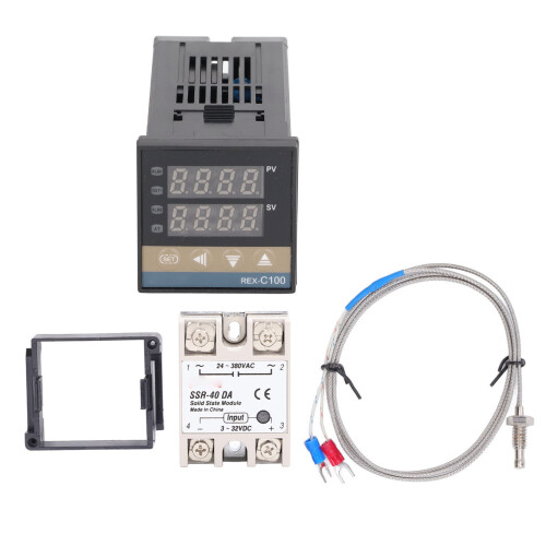 PID Temperature Controller for Industrial Heating Systems, Self-tuning PID Technology with High Intelligent Control Function Fast Response Digital Con 2