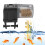 Vacation Fish Feeder Battery Powered Automatic Fish Food Dispenser With Timer Auto Fish Feeder For Small Tank Betta Turtle Pond Programmable Timer 3