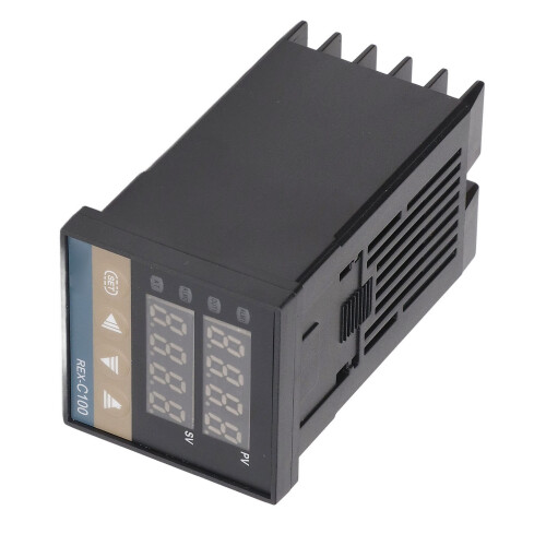 Contrôleur de température haute précision avec affichage LED numérique, régulateur de température PID de qualité industrielle. 2