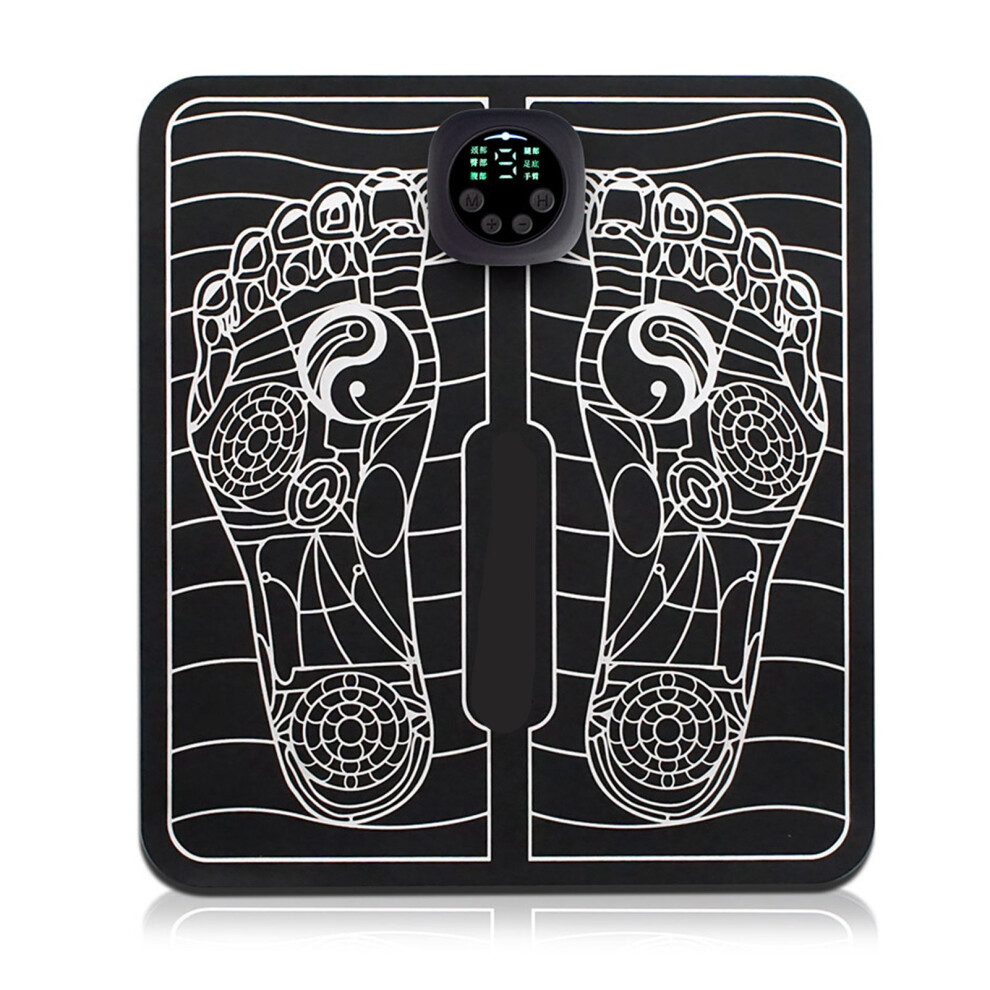 Intelligent Foot Massager Mat For Muscle Relaxation, Stimulate Feet With Transcutaneous Electronic Nerve Stimulator, Waterproof Surface Massage Pad