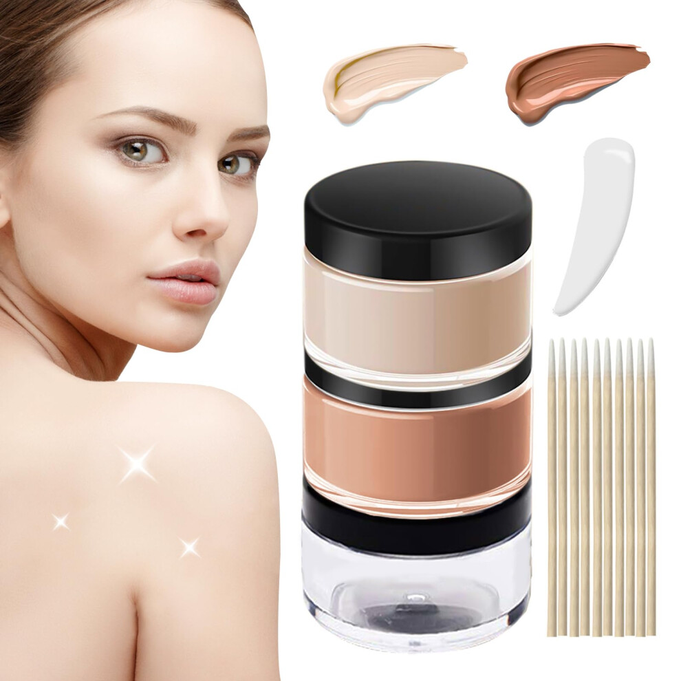 Tattoo Cover Up Waterproof LongLasting Concealer for Scars Acne Vitiligo All Skin Types