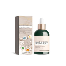 Squalane Copper Peptide Face Serum 50ml 3 Pack, Deep Hydration, Firms Skin, Anti Aging for All Skin Types