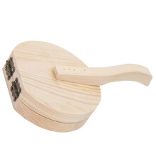 Wooden Tortilla Press with NonSlip Handle for Easy Dough Pressing, Dumpling and Roti Maker Tool