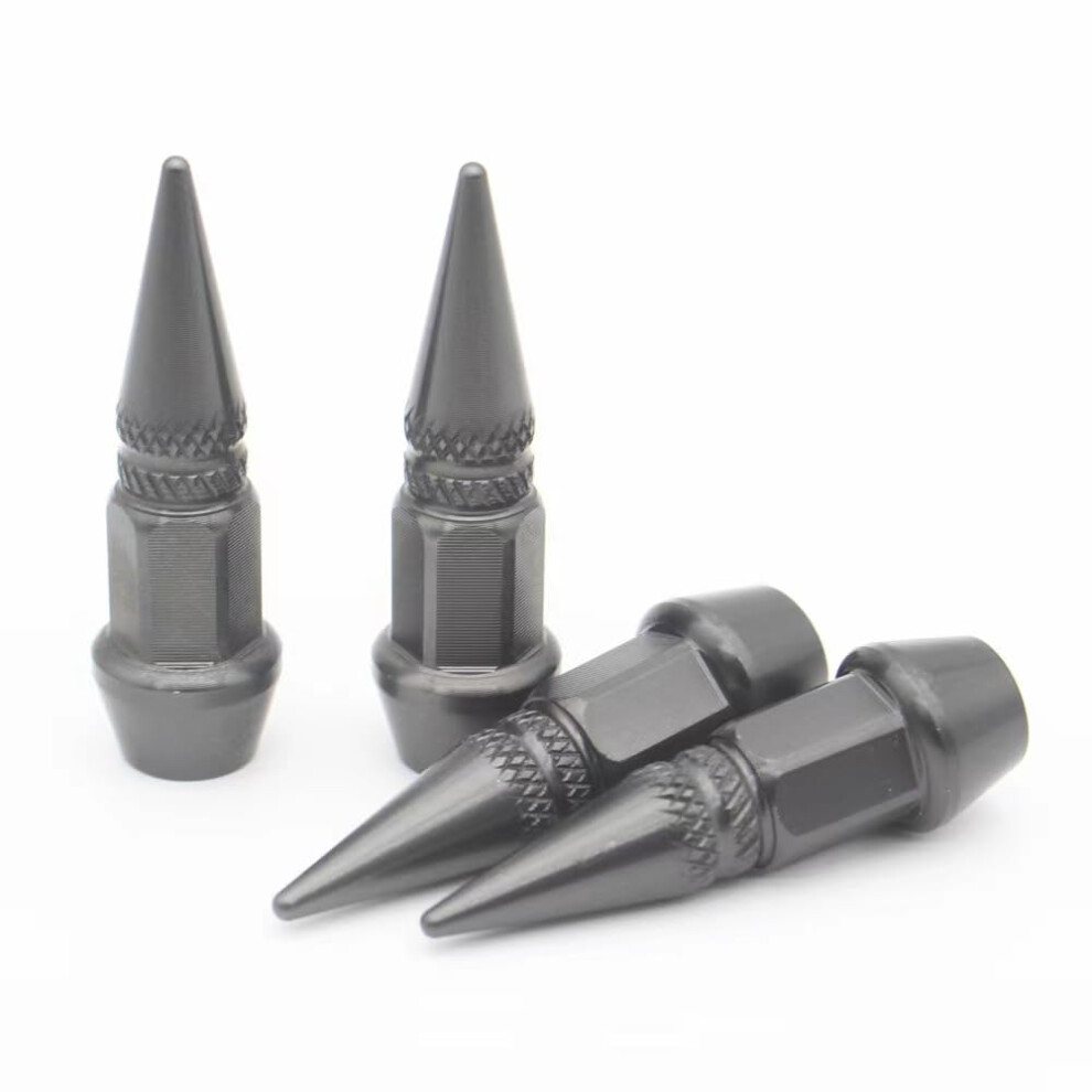 4Pcs Car Tire Valve Stem Caps Dustproof Rustresistant For Model Y Auto Accessories 9365369583771