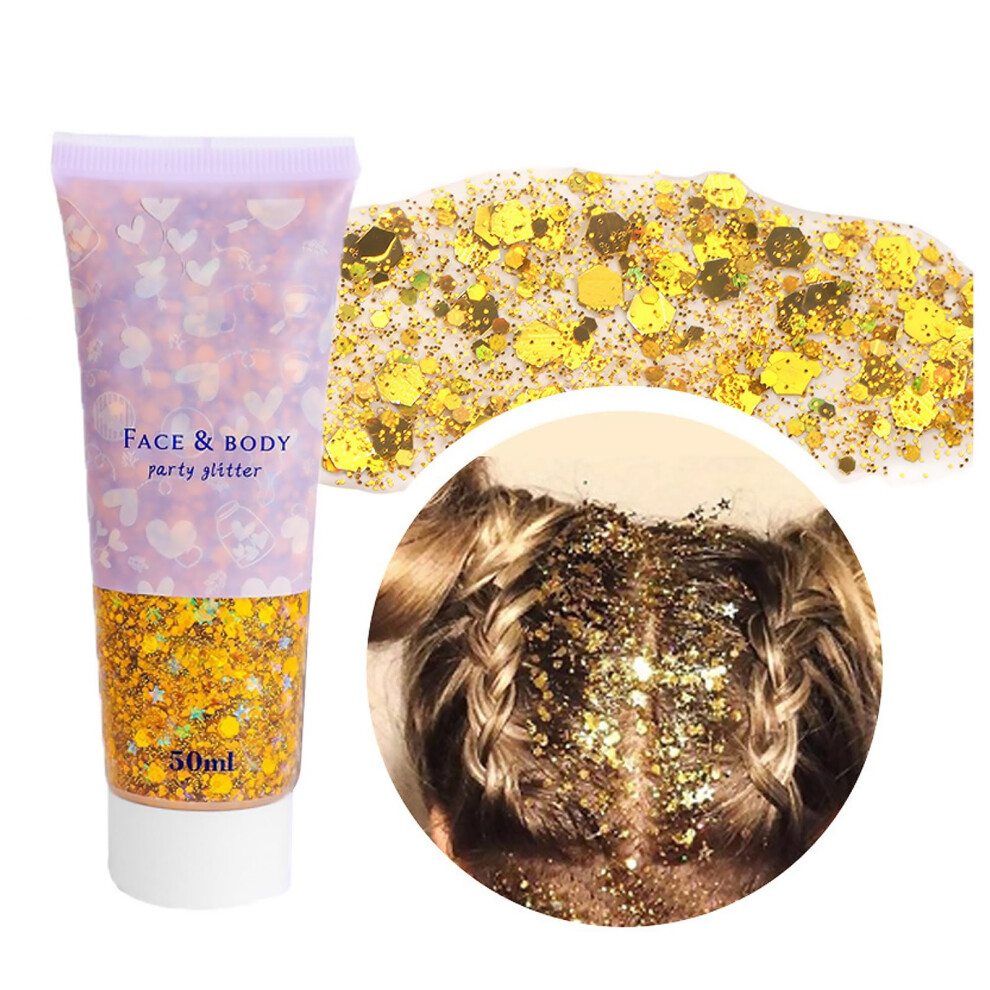 Festival Glitter Body Glitter with Bold Chunky Sparkle for Face, Party and Creative Makeup 02