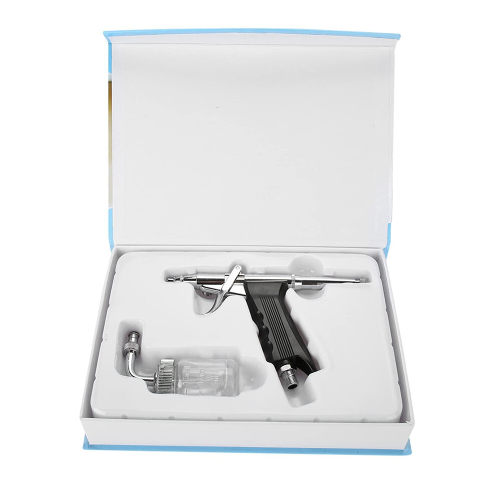Airbrush Gun with Gravity Feed 0.2mm Tip, Precise Spray Control for Fine Detail and Art Tattoos