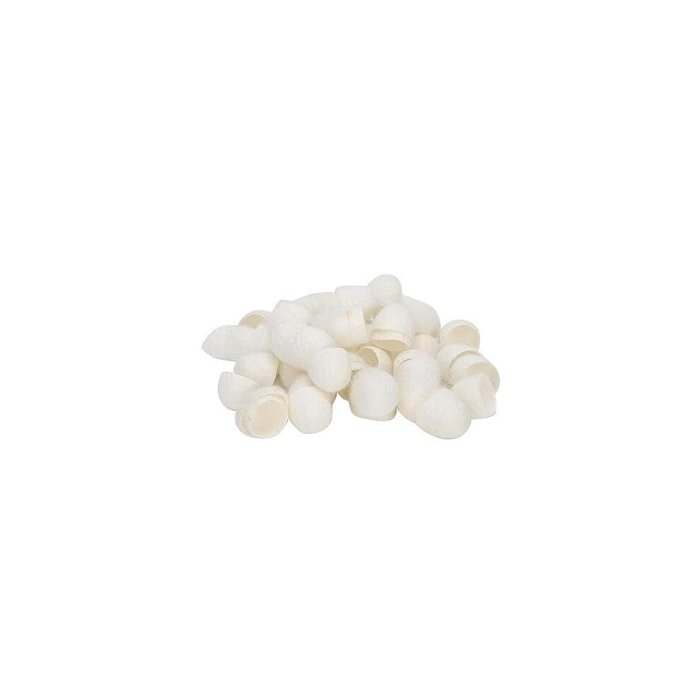 Silkworm Cocoons for Blackhead Removal and Gentle Facial Exfoliation, Deep Cleansing, 20 Pack