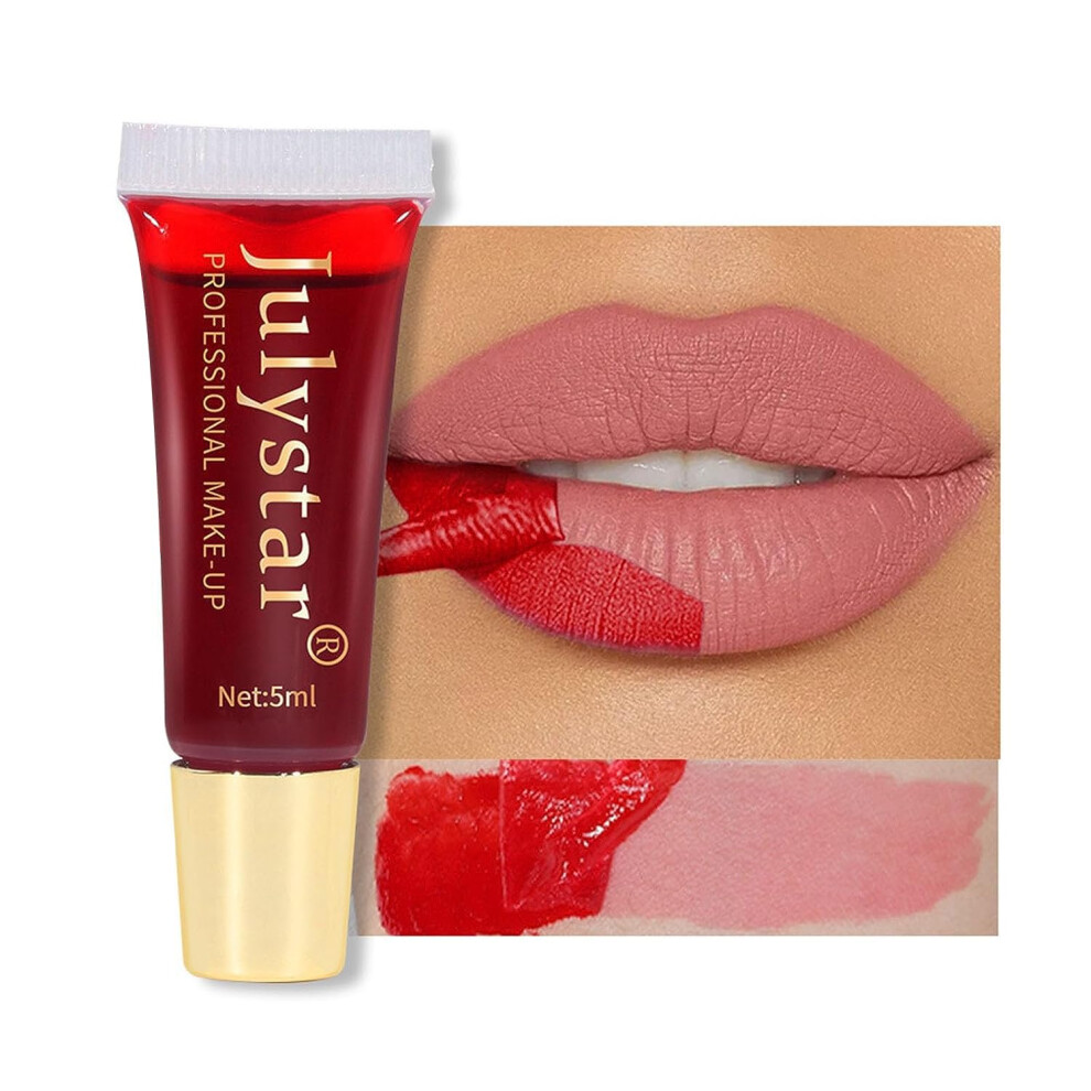 Peel Off Lip Stain Waterproof Matte Longwear TransferResistant Tint 6 Colors for Women 04