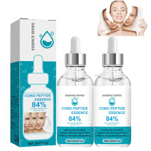 Peptide Face Serum 84% Concentrate AntiWrinkle Essence with Plant Extracts for Firm Skin 2PCS