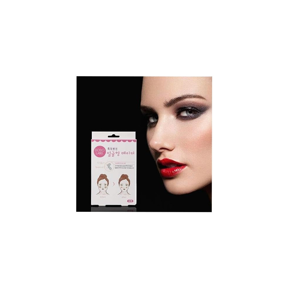 Face Lifting Tape Double Chin Reducer Invisible Waterproof Facial Lift Patch for Instant Jawline