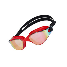 Sports Goggle with Protective Lens-Red colorful purple