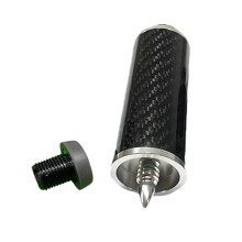 Carbon Fiber Aluminum Alloy Billiard Cue Extension-A 8 inches