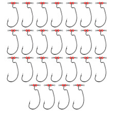 Drop Shot Rig with Swivels Wide Gaps Barbed Hook- N3
