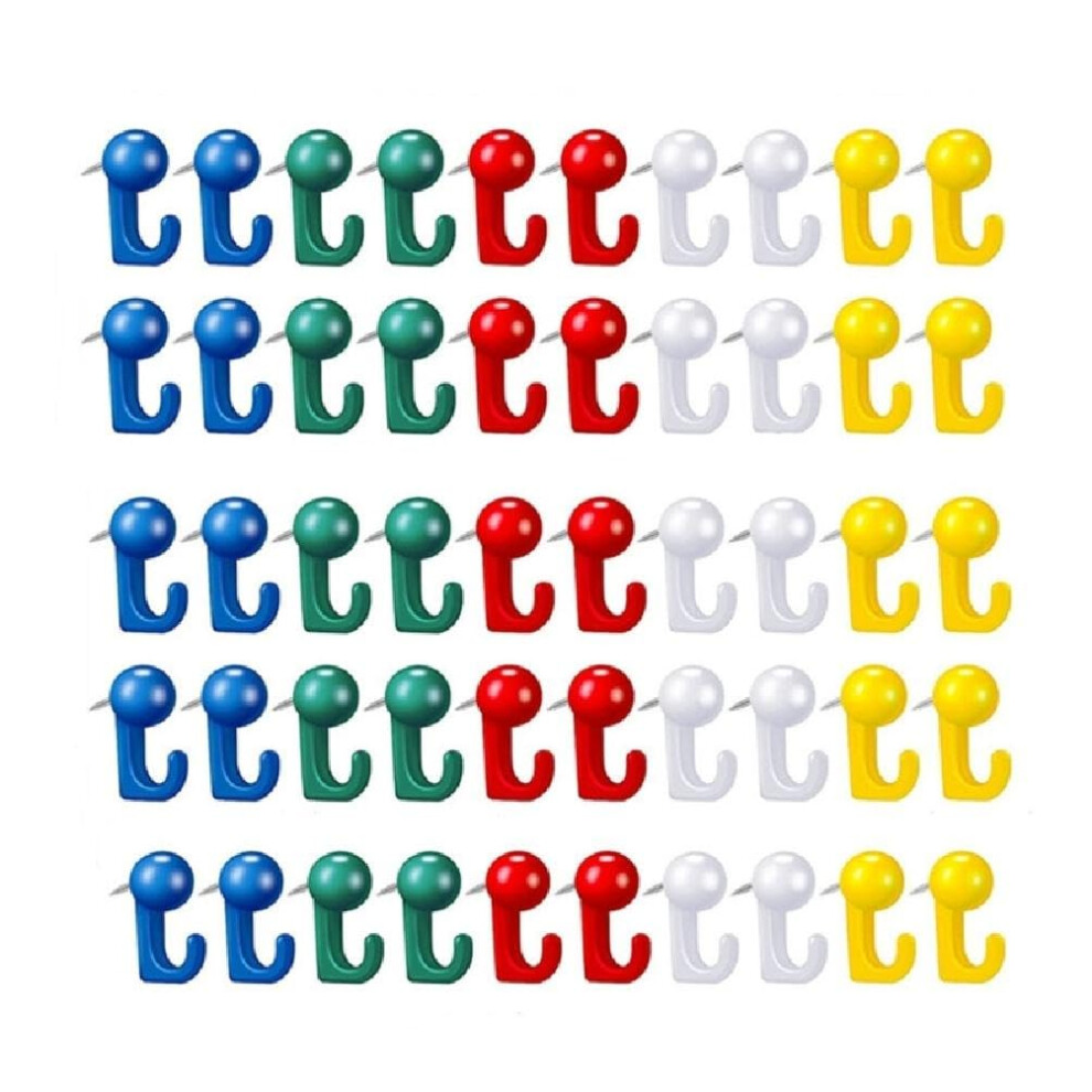 Rust Resistant Push Pins With Comfortable Press Head, Colorful Transparent Thumbtacks For Bulletin Board 9187378356593